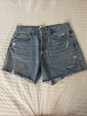 Agolde Light Parker Long Shorts